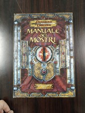 Manuale dei Mostri D&D 3.5 italiano, perfette condizioni.