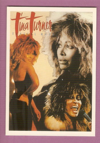 Tina turner carte postale - turner,