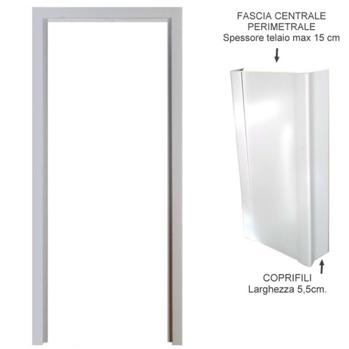 Kit telaio imbotte pvc - imbotte, per