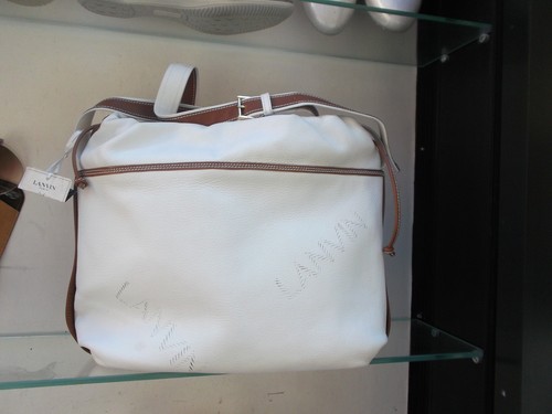 Borsa lanvin pelle bianca - borsa,