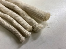 Stufa a cherosene paraffina olio stoppino spirito tondo cotone 100% 3/16" 5/16 1/2"