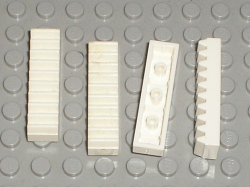 Crémaillère blanche lego - 4,
