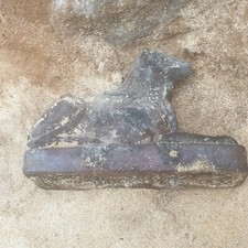 Rara antica ambra egizia dio prezioso ariete terra acqua alluvione 2480 a.C.