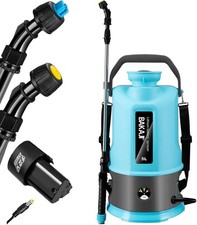 Nebulizzatore portatile senza fili 5L per giardino: annaffia e trattamenti