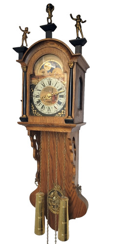 Vecchio orologio parete - orologio, da