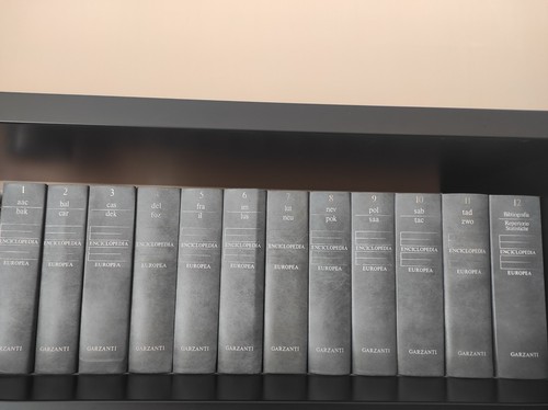 Enciclopedia europea garzanti - enciclopedia,