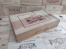 Cassetta porta vino in legno