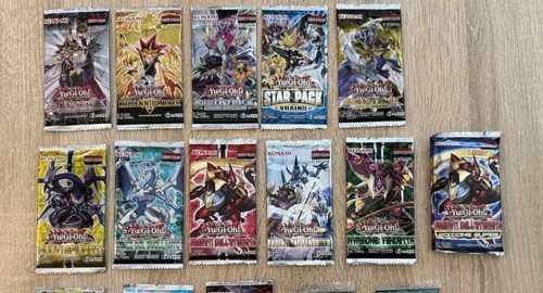 Lotto 11 bustine - yu-gi-oh!,