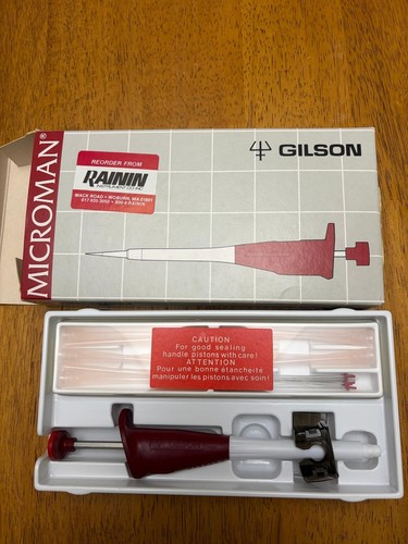 Pipetta gilson microman - gilson,