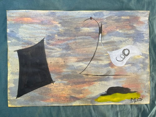 Joan miro disegno quadro su - miro,