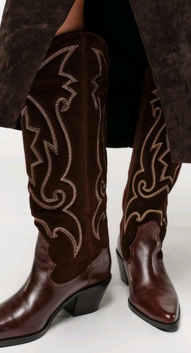 Stivali ginocchio cowboy - da,