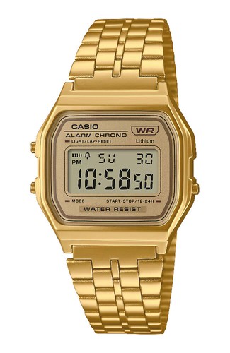 Orologio casio a158wetg - casio, a158wetg-9a
