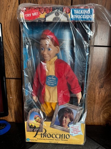 Bambola talking pinocchio - pinocchio, 14"