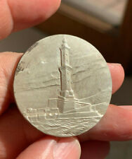 s1170_370) Argento Medaglia Genova 1977 Storia postale Numismatica AR Ø 38