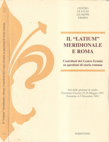 Latium meridionale e - meridionale,