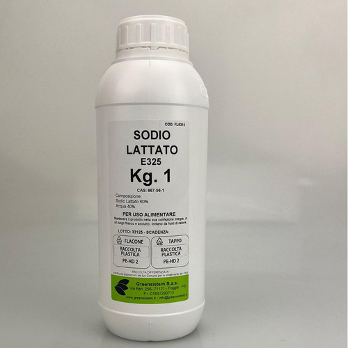 Sodio lattato e325 - sodio,