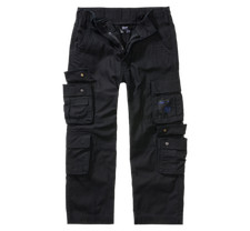 Brandit Pantaloni Bambino Nero Unisex Pure Vintage Pants