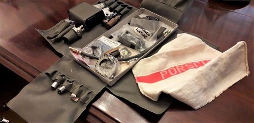 Porsche 356 borsa attrezzi - porsche,
