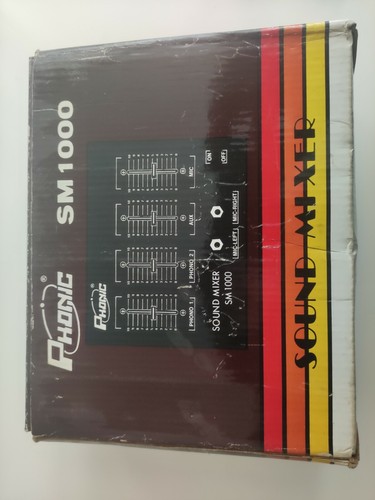 Phonic 1000 mixer - phonic, sm-1000