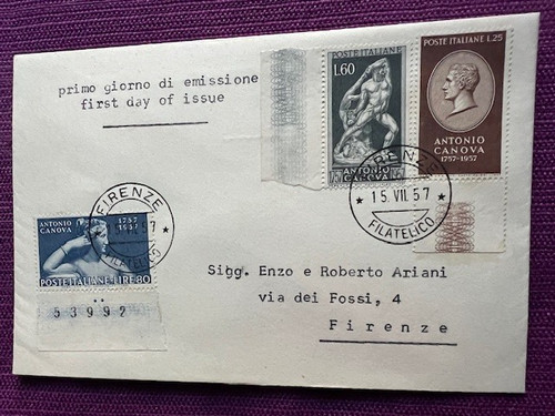 Italia fdc antonio - italia,