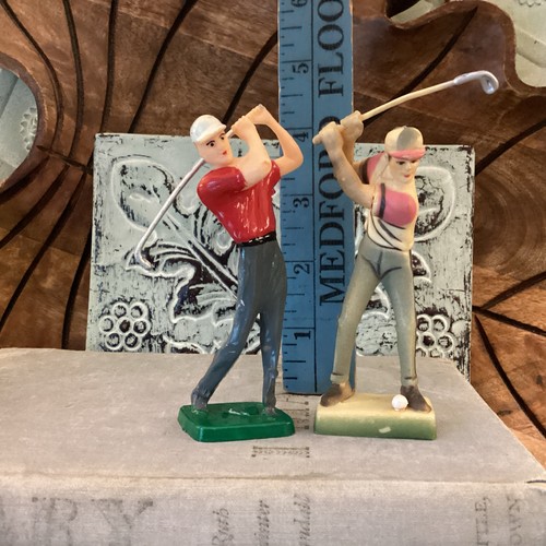 Cake toppers golf vintage mid - toppers,