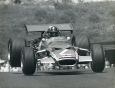 GRAHAM HILL LOTUS 49B FORD GERMAN GP NÜRBURGRING PHOTO CM 24 X CM 18