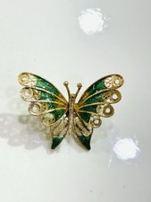 925 Silver Filigree Brooch