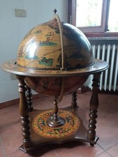 mobile bar vintage mappamondo