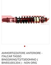 Ammortizzatore anteriore tasso - anteriore,