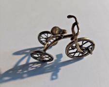 Triciclo bicicletta in Argento