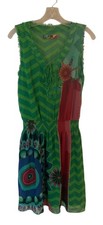 DESIGUAL Green Damen Kleid