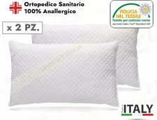 Coppia cuscini guanciali letto