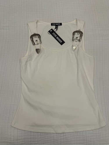 Canotta steve madden bianca - madden,
