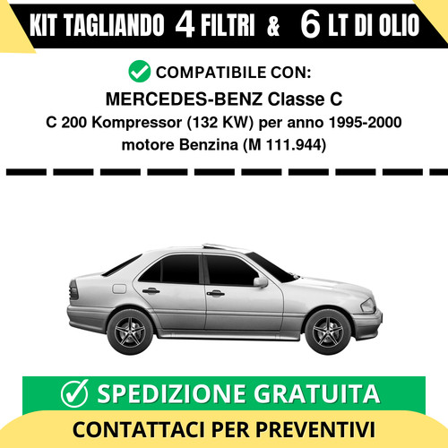 Tagliando per mercedes benz - per, mercedes-benz