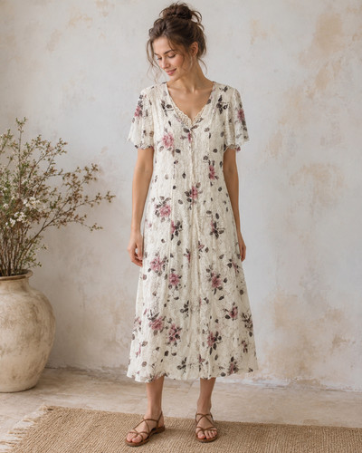 Maxi abito donna vintage
