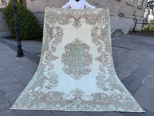Tappeto oushak turco vintage - oushak,