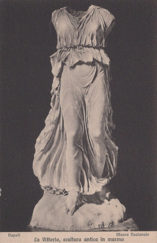 Cartolina napoli museo - cartolina,