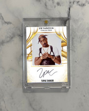 Tupac Shakur 2PAC Trading Card Fanart Auto Firma Autografo Da Collezione