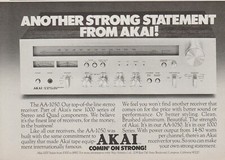 1976 akai home stereo - akai,