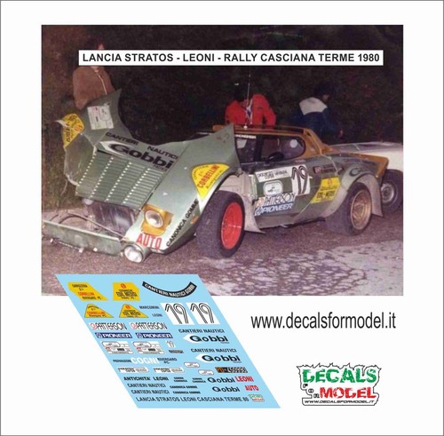 Decals lancia stratos - decals,