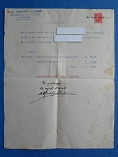 154 SARDEGNA ANTICA FATTURA G. NONNIS  1936 CAGLIARI CVGL 3/19