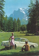 POSTCARD ORIGINALE VOLKSWAGEN KARMANN GHIA VOLKSWAGENERK - WOLFSBURG - 1955