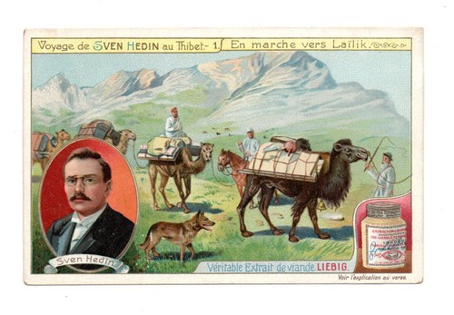 Chromo liebig voyage - liebig, sven