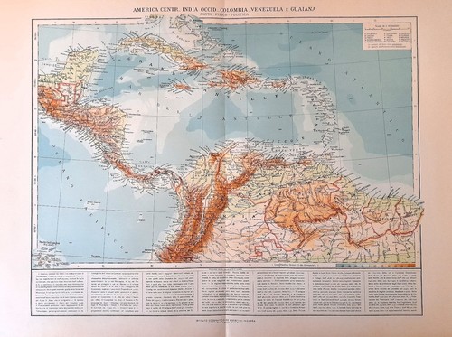 Carta geografica antica