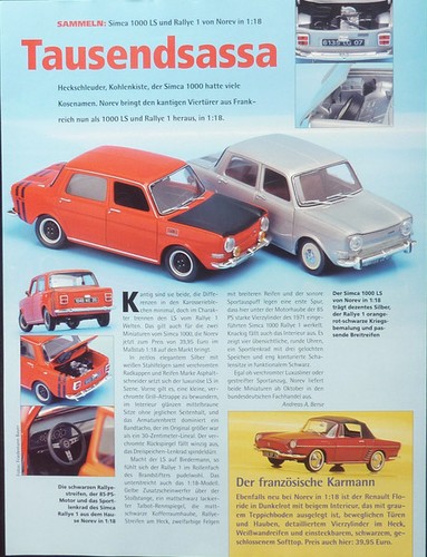 Simca 1000 rally - 1000, 1