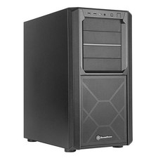 Silverstone Case SETA D1 Nero per PC ATX, EATX, Mini-ITX con 4 vani 5.25"
