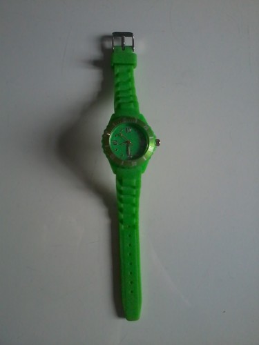 Montre verte quartz stainless - verte,