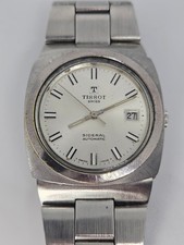 Orologio uomo vintage anni 70 Tissot Sideral automatico Swiss Made data 36mm