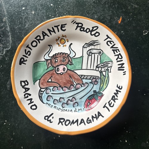 Piatto buon ricordo paolo - piatto,