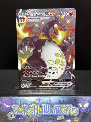 Pokemon card charizard vmax - card,